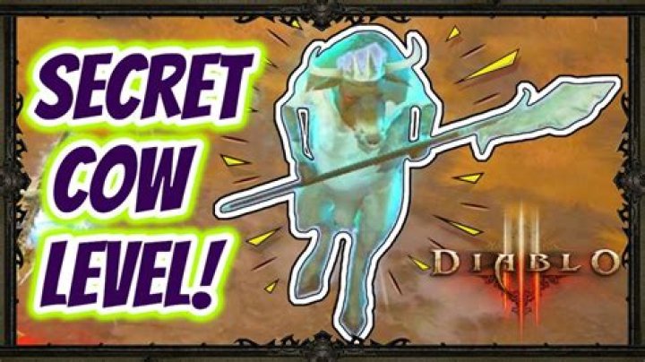 Diablo 3 how to get to cow level