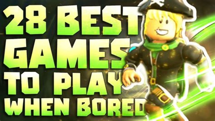 Games to play when bored roblox