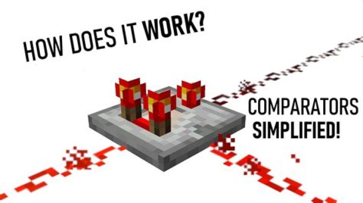 How comparators work minecraft