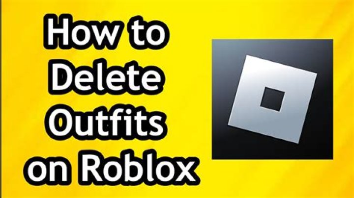 How do i delete outfits on roblox