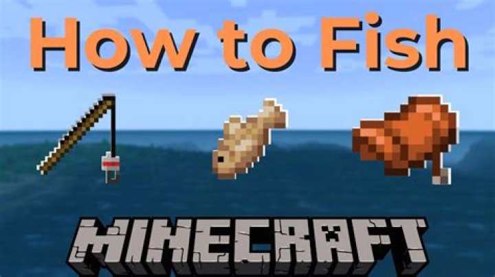 How do i fish in minecraft