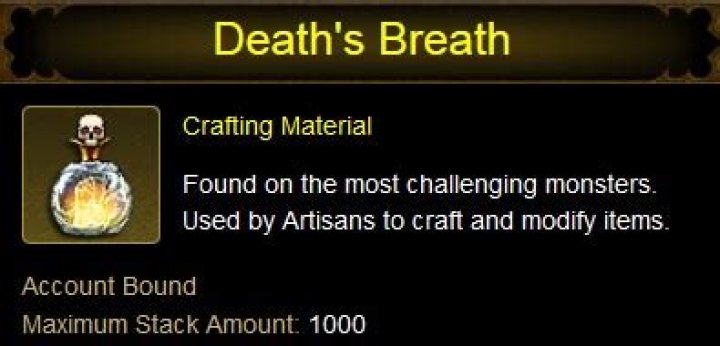 How do i get death’s breath in diablo 3