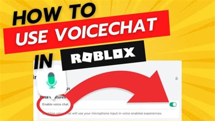 How do i get voice chat in roblox