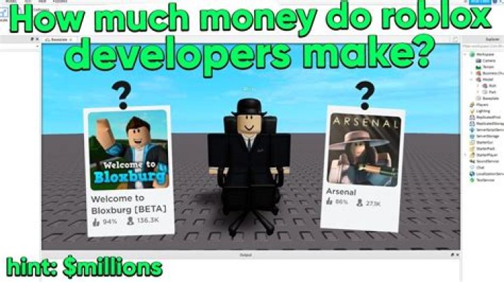 How do roblox developers make money