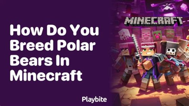How do you breed polar bears in minecraft
