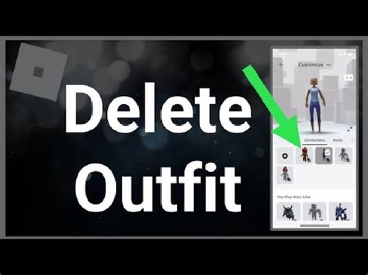 How do you delete saved outfits on roblox