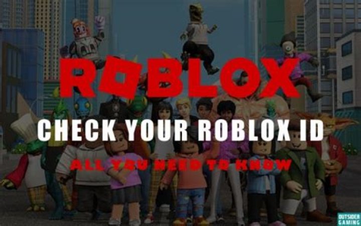 How do you find your roblox id