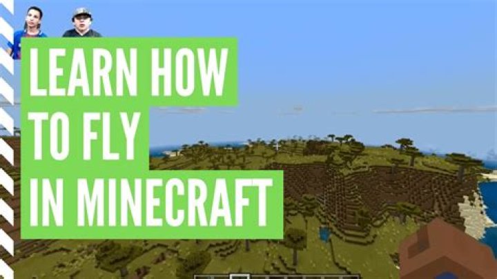 How do you fly in minecraft