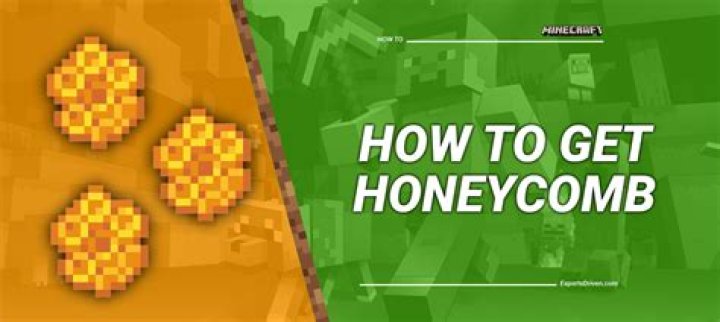 How do you get a honeycomb in minecraft