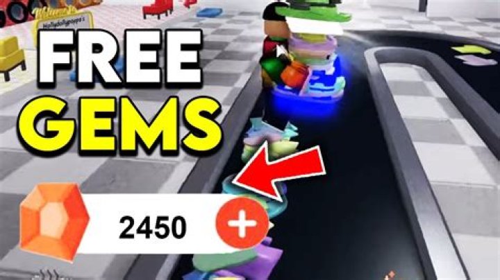How do you get gems in laundry simulator roblox