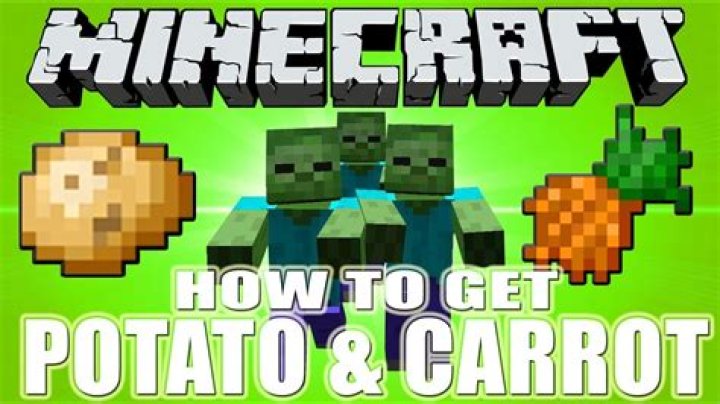 How do you get potato seeds in minecraft