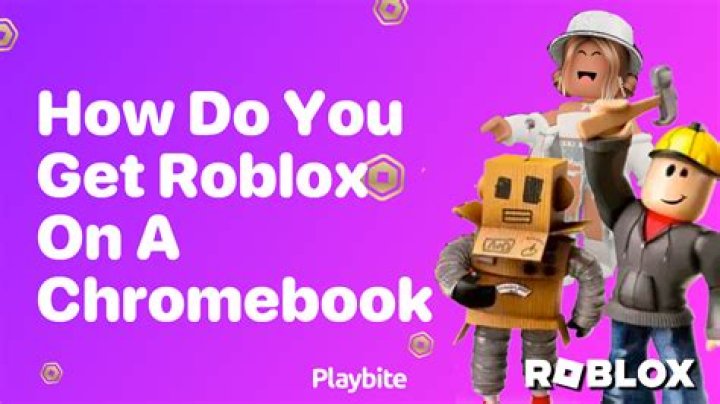 How do you get roblox on a chromebook