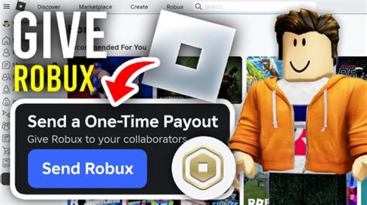 How do you give people robux in roblox