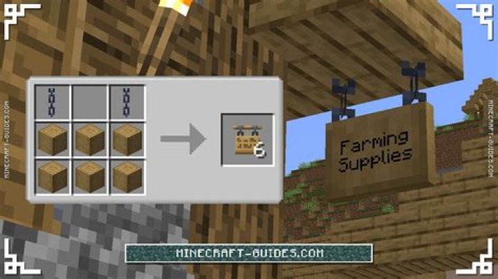How do you make a sign in minecraft