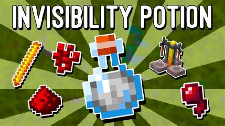 How do you make invisibility potions in minecraft