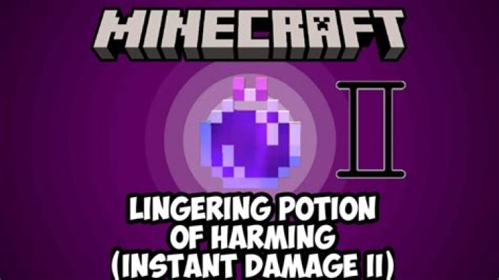 How do you make lingering potions in minecraft