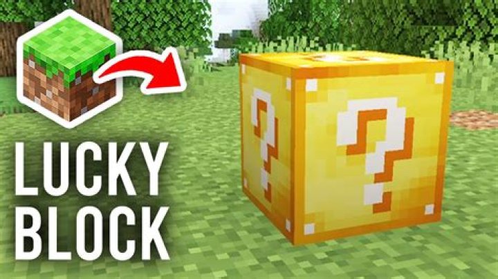 How do you make lucky blocks in minecraft