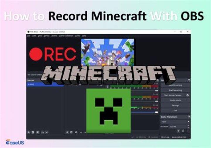 How do you record minecraft