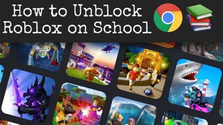 How do you unblock roblox on a school chromebook