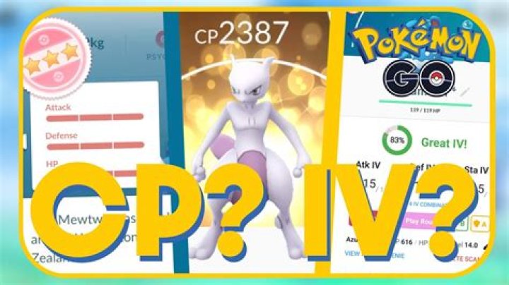 How does cp work pokemon go