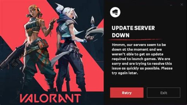 How long is valorant down