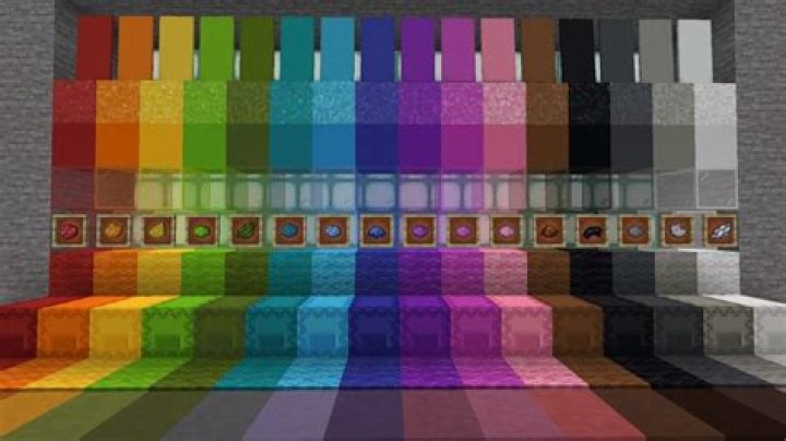 How many colors in minecraft
