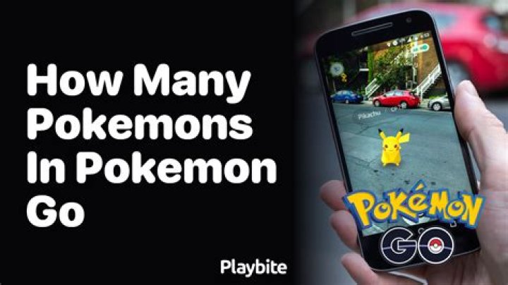 How many pokemons in pokemon go