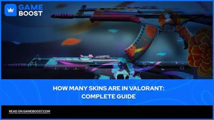 How many skins are in valorant
