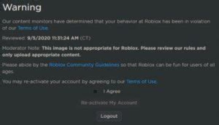 How many warnings can you get on roblox