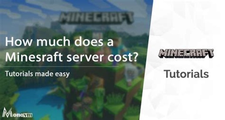 How much are minecraft servers