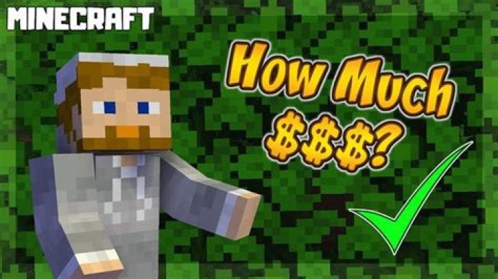 How much does minecraft