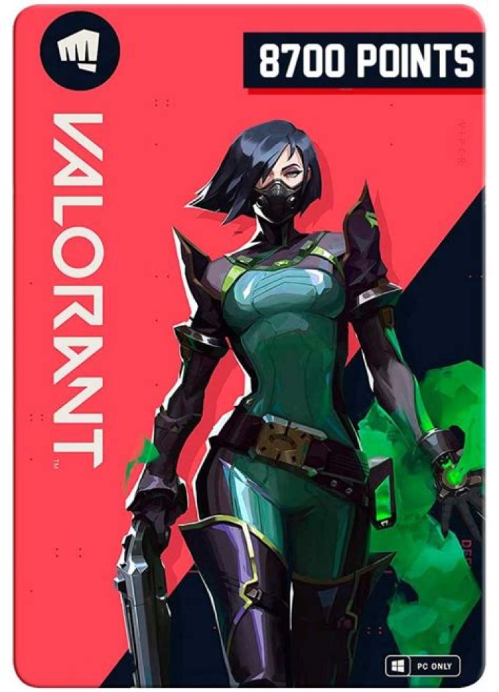 How much is 8700 valorant points