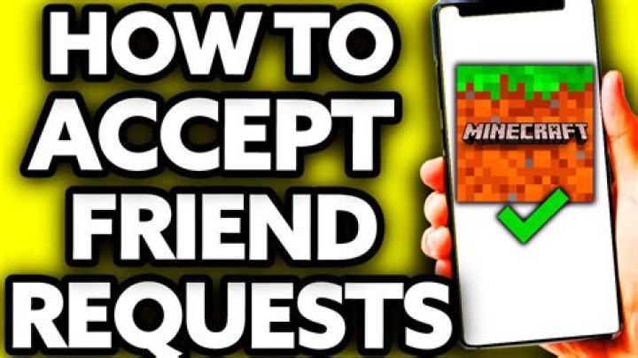How to accept minecraft friend requests on ps4