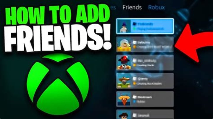 How to add a friend on roblox on xbox