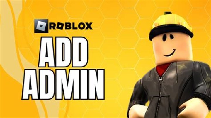 How to add admin in your roblox game