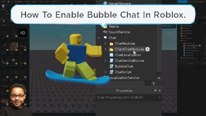 How to add bubble chat in roblox 2019