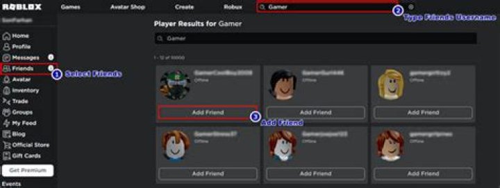 How to add friends on roblox computer