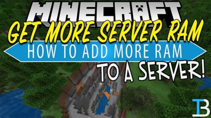 How to add ram to a minecraft server