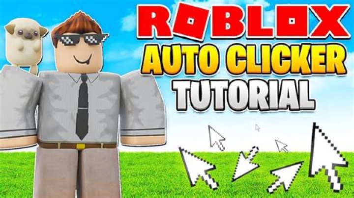 How to auto click in roblox