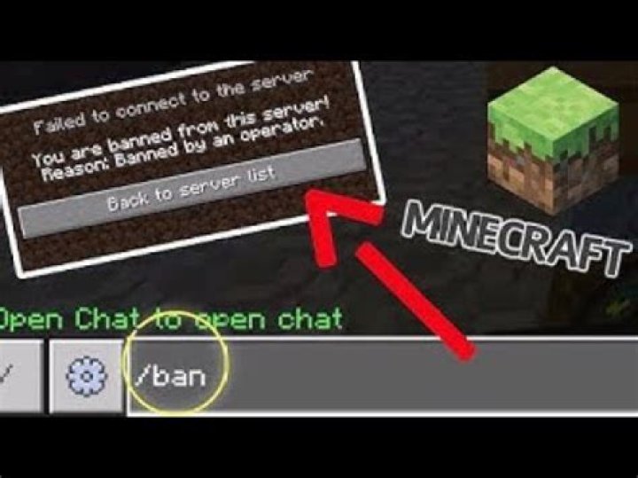 How to ban someone on minecraft