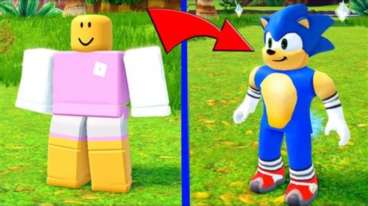 How to be sonic in roblox