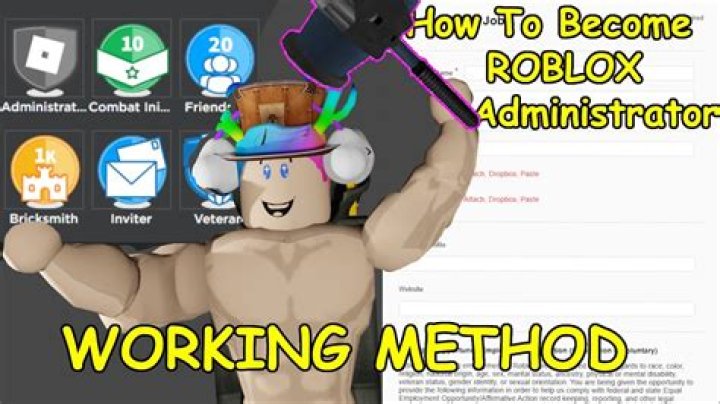 How to become an admin in roblox