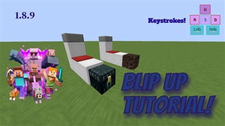 How to blip up minecraft