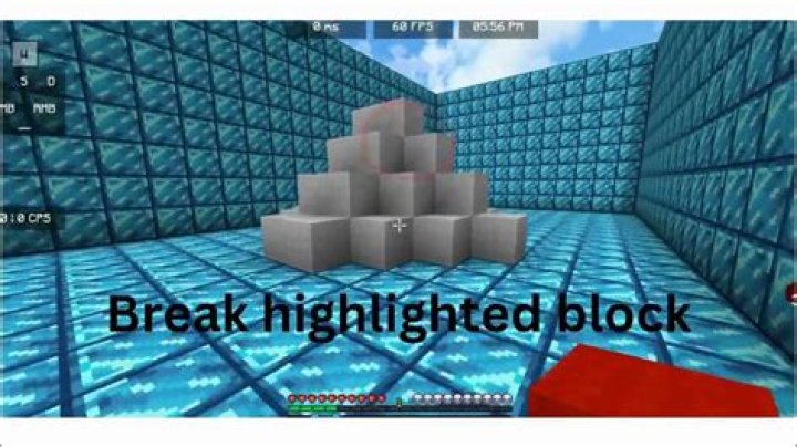 How to block in minecraft