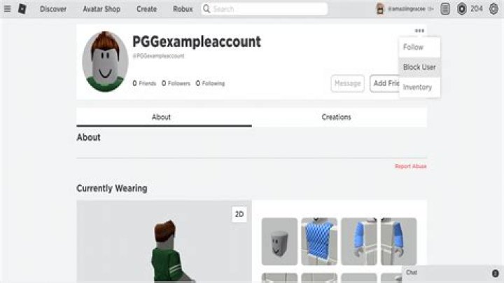 How to block people on roblox