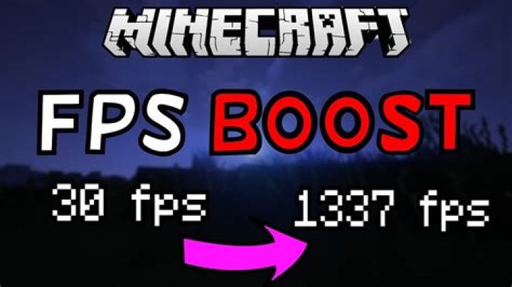 How to boost minecraft fps