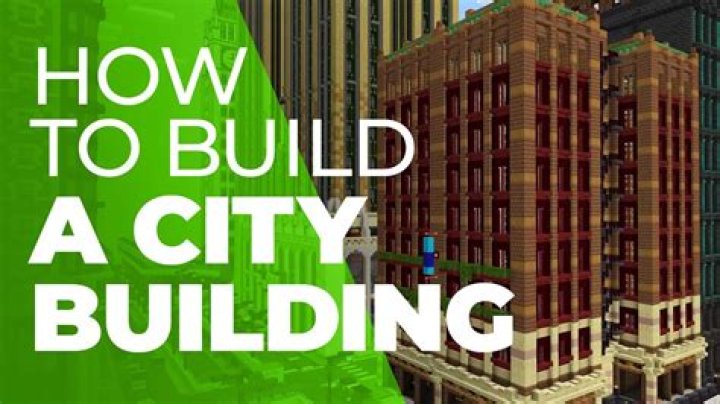 How to build a city in minecraft pe