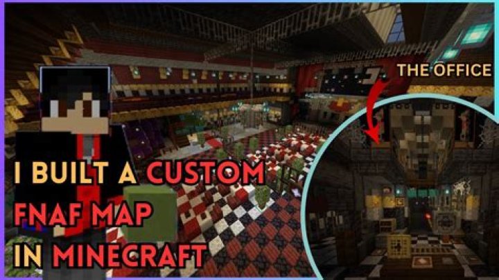 How to build a fnaf map in minecraft