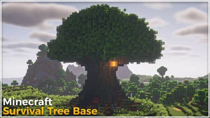 How to build a giant tree in minecraft