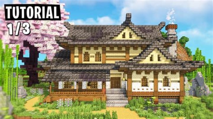 How to build a japanese house in minecraft